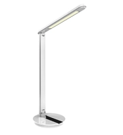 Светильник настольный UF-810 С01 LED 11Вт, 500Лм, 3000-4500-6500К, сенсорное вкл., диммирование, 3 уровня яркости, белый Ultraflash