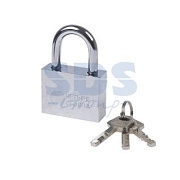 Замок навесной металлический, серия "Сталь" 60 мм Четыре Сезона