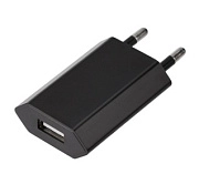 Сетевое зарядное устройство 1хUSB, 5V (1000mA) черное REXANT