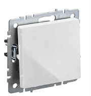 Выключатель 1-кл. бел. BRITE СП, 10А (ВС10-1-0-БрБ) (механизм) ИЭК