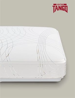 Светильник LED настенно-потолочный "АВРОРА" 30Вт НБП-Р-2 6500К КВАДРАТ (370*370*78мм, основание 350мм) TANGO РОССИЯ ЦВЕТНАЯ УПАКОВКА