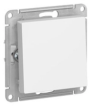 Выключатель 1кл. белый СП, 10А (механизм) ATLAS