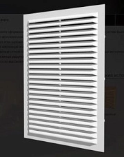 Решетка вентиляционная 1122С с сеткой 217*113 ERA