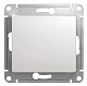 Выключатель 1кл. белый СП, 10А ( механизм) GLOSSA