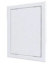 Люк-дверца ревизионная AD1515, нажимная 168х168 с фланцем 146х146 АБС AURAMAX