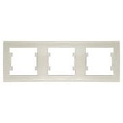 Рамка 3-х местная гор. слон. кость (7948707) Бриллиант