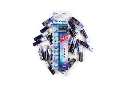 Батарейка LR 03 / ААА VKL electric Alkaline BL*12