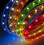 Светодиодная лента GLS-5050/60-14.4-220-IP67-RGB мульти, 14,4w/m GENERAL