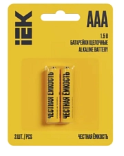 Батарейка LR 03 / AAA IEK Alkaline Optima BL* 2