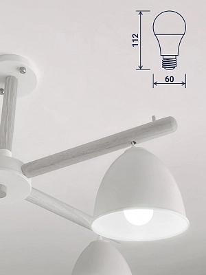 Лампа светодиодная 11W E27 A60 4000K 220V (LED PREMIUM А60-11W-E27-W) Включай