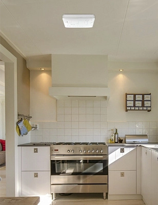 Светильник LED настенно-потолочный "СТАЛКЕР" 30Вт НБП-Р-2 6500К КВАДРАТ (370*370*78мм, основание 350мм) TANGO РОССИЯ ЦВЕТНАЯ УПАКОВКА