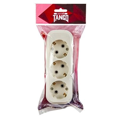 Колодка  3гн с/з TANGO АБС-пластик