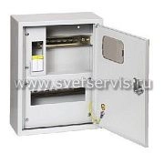 Корпус металлический ЩРУН 1/12 э с окном IP31 (360х280х110) EKF