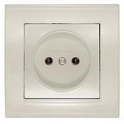 Розетка б/з слон. кость СП, 16А, 220В (7948806) Бриллиант