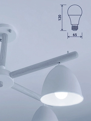 Лампа светодиодная 20W E27 A65 6500K 220V (LED PREMIUM А65-20W-E27-WW) Включай