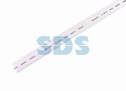 Термоусадочная трубка 10.0/5.0 мм (1м) белая REXANT