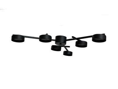 Люстра TNG-6GX53-B-3 "НОРДИС", цвет черный TANGO (1/5)