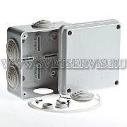 Коробка распаячная 100*100*50 для о/п IP54 (67050) Тусо