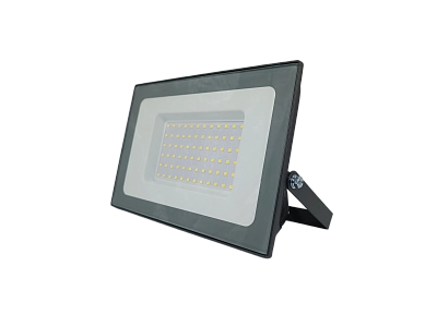 Прожектор светодиодный 50W VLF8-50-6500-G 6500К 6000Лм 220V IP65 серый  (148*114*29) VKL electric