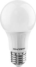 Лампа светодиодная 10W Е27 A60 6500К 860Lm 220V (OLL-A60-10-230-6.5K-E27) ОНЛАЙТ