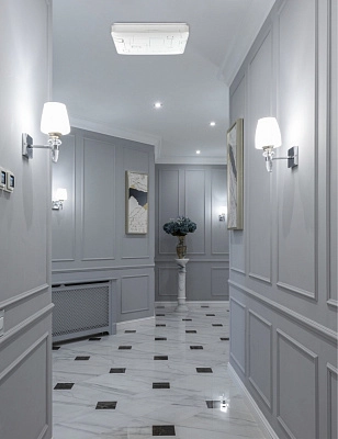 Светильник LED настенно-потолочный "СТАЛКЕР" 30Вт НБП-Р-2 6500К КВАДРАТ (370*370*78мм, основание 350мм) TANGO РОССИЯ ЦВЕТНАЯ УПАКОВКА