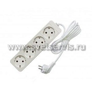 Удлинитель4*5 ПВС 10А с/з Союз