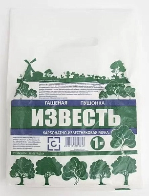 Известь пушонка 1кг Садовита