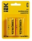 Батарейка LR14 / C IEK Alkaline Optima BL* 2