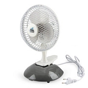 Вентилятор настольный VTF-03 Gray, 20 Вт, 2 режима, 220 В, серый VKL electric (1/12)