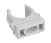 Крепеж-клипса для труб D20 (серая) VKL electric