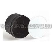 Коробка распределительная D70*40 для твердых стен с крышками (10147) Тусо