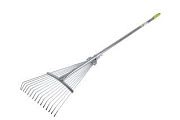 Грабли веерные проволочные оцин. 15-ти зубые на алюм.ручке с фиксатором №1 300мм ARS