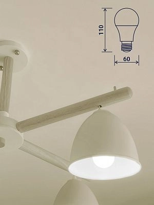 Лампа светодиодная 11W E27 A60 3000K 220V (LED PREMIUM А60-11W-E27-N) Включай
