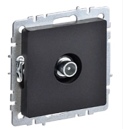 Розетка TV прох. черн. BRITE СП (РТВ10-0-БрЧ) (механизм) ИЭК