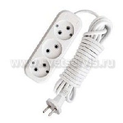 Удлинитель 3*5 ПВС 10А б/з (Е-203) Универсал (№13)