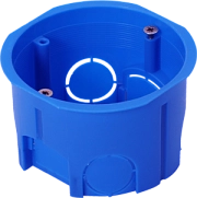 Коробка установочная 68*45 для тв. стен ЧЕРНАЯ (С3М2 GUSI) 010-033Ч VKL electric