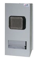 Корпус металлический ЩУРН 1/6 (БУР) с окном  (300х150х135) IP31 EKF PROxima