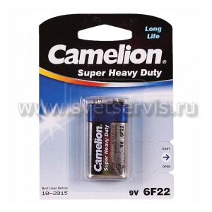 Батарейка Camelion 6F22 BL*1 (крона)