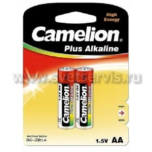 Батарейка LR 6 / АА Camelion Plus Alkaline BL-2