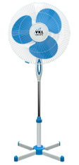 Вентилятор напольный VGF-01 Blue, 40 Вт, 3 режима, 90º поворот, синий VKL electric (1)