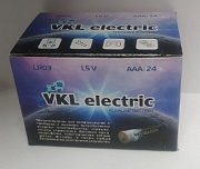 Батарейка LR 03 / ААА VKL electric Alkaline BOX*24