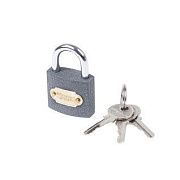 Замок навесной металлический, серия "Чугун" 40 мм Четыре Сезона