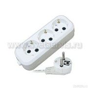 Удлинитель 3* 5 ПВС 10А с/з (У10-554) Универсал (№17)