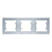 Рамка 3-х местная гор. серебро (7949735) Бриллиант