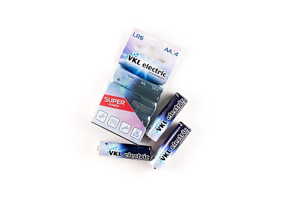 Батарейка LR 6 / АА VKL electric Alkaline BL* 4