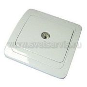 Розетка TV СП, 16А, 220В (В0027) Валери