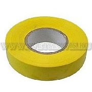 Изолента 0,18*19 мм 20м желтый ИЭК