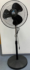Вентилятор напольный VGF-05 Black, 40 Вт, 3 режима, 90º поворот, чёрный, круглое основание VKL electric (2)