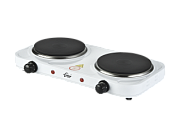 Электроплитка двухконфорочная ESI-2, 2,0 кВт, чугунный диск, белая В приДАЧУ