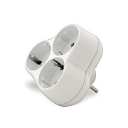 Разветвитель 3гн. с/з круглый 16А 250В UNIVersal (АК303)